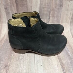 Dansko Dark Ankle Booties
